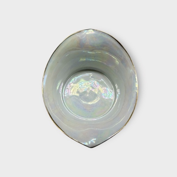 Antique STOUFFER Handpainted UNO Favorite‎ Bavaria Sugar Bowl Daisy w/Platinum - Picture 4 of 8